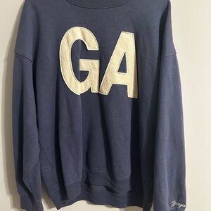 Blue GA Georgia Sweatshirt